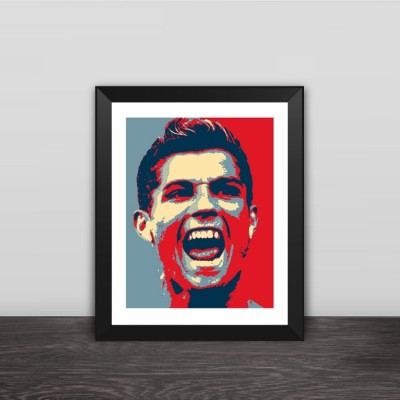 Ronaldo head image photo frame