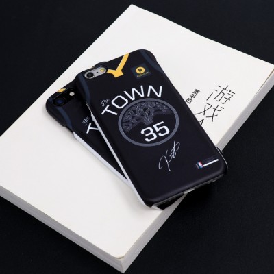 Warrior Black Jersey Mobile phone case Curry Durant Thompson