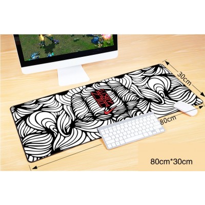 Paris Neymar logo poison bee color matching large mouse pad keyboard table mat