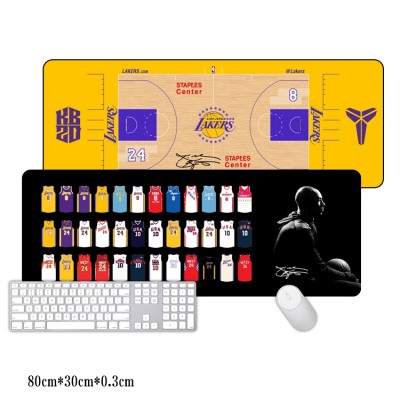 Lakers Kobe Bryant retired large mouse pad Office keyboard pad table mat