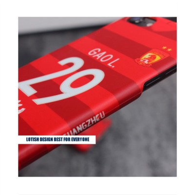 Guangzhou Evergrande jersey 3D matte phone case Zheng Zhi