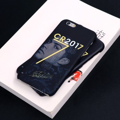 Real Madrid C Ronaldo CR7 Golden Ball Commemorative Scrub Mobile Phone Case