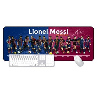 Messi C Ronaldo's career large mouse pad Office keyboard pad table mat gift