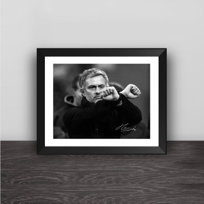Mourinho classic action solid wood decorative photo frame photo wall table hanging frame