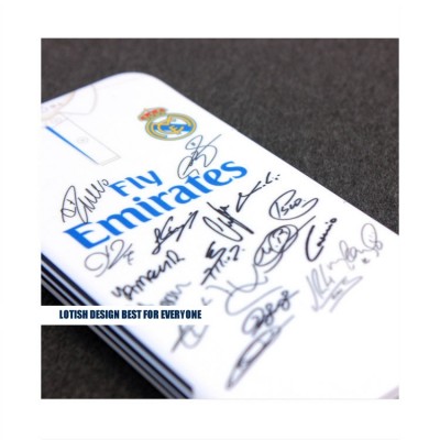 Real Madrid home team signature phone case