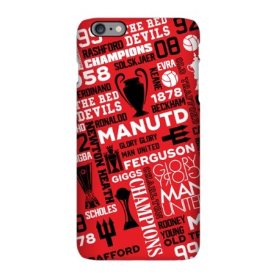 Red Devils classic theme matte phone case Ibrahimoba Beckham