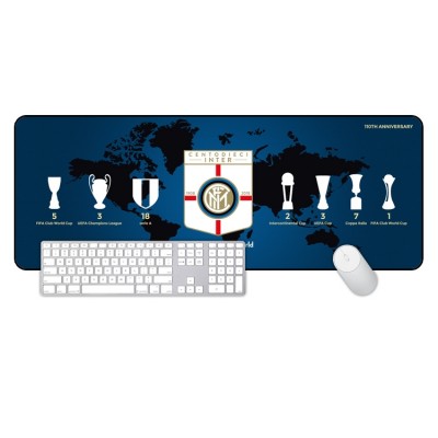 Inter Milan legendary super large mouse pad office keyboard pad table mat