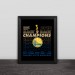 2018 Warriors Champion Team Signature Commemorative Decoration Picture Frame Photo Wall Table Decoration Hanging Frame Curry