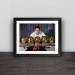 Barcelona Messi Golden Ball Slam Solid Wood Decorative Photo Frame Photo Wall
