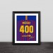 Barcelona Messi 400 ball commemorative solid wood decorative photo frame photo wall
