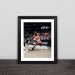 Michael Jordan classic step back solid wood decorative photo frame photo wall table hanging frame
