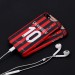 17-18 season AC Milan home jersey iphone7/X6splus phone cases