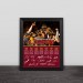 2016 Cleveland Cavaliers Champion Family Portrait Wood Photo Frame Photo Wall