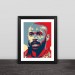 Arsenal Henry head art illustration solid wood decorative photo frame photo wall table hanging frame