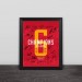 Liverpool Champions League six crowns commemorative models solid wood decorative photo frame photo wall table hanging frame