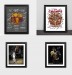 Cavaliers James classic poster photo frame basketball fans ornaments Lakers fans commemorative gifts