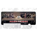 The last supper Iverson extra large mouse pad study room office keyboard pad table mat gift