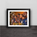 Warriors 73 wins team signature replica solid wood photo frame frame