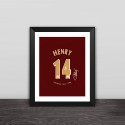 Arsenal Henry classic number models solid wood decorative photo frame photo wall