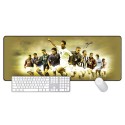Baggio career super large mouse pad office keyboard pad table mat