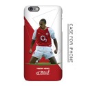 Arsenal player Henry Ozil Sanchez illustration frosted phone case