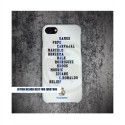 Real Madrid player name matte phone case