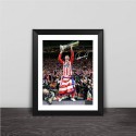 Atletico Madrid Torres European Union champion farewell section solid wood decorative photo frame photo wall