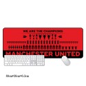 Red Devils legendary super large mouse pad Office keyboard pad table mat gift