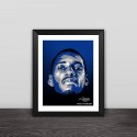 McGrady head portrait illustration solid wood decorative photo frame photo wall table hanging frame