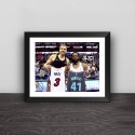 Wade Nowitzki for jersey classic solid wood decorative photo frame photo wall