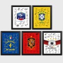 Brazil France Italy Germany Spain World Cup Champion Sign Argentina Photo Frame