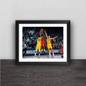 Rocket James Harden lore warrior classic solid wood home decoration photo frame photo wall