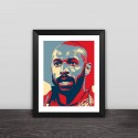 Arsenal Henry head art illustration solid wood decorative photo frame photo wall table hanging frame