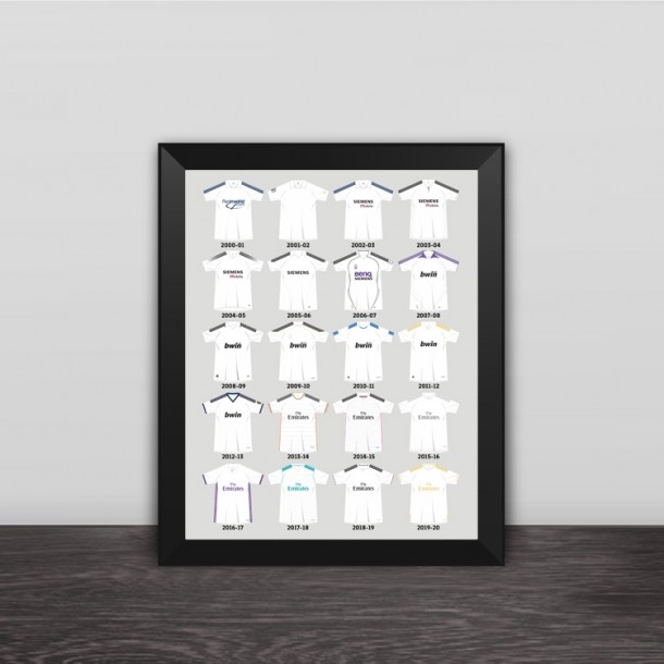 Real Madrid jersey photo frame