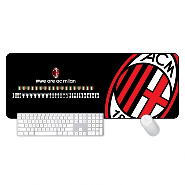 AC Milan honor team emblem oversized mouse pad office keyboard pad table mat Milan Bonucci Silva