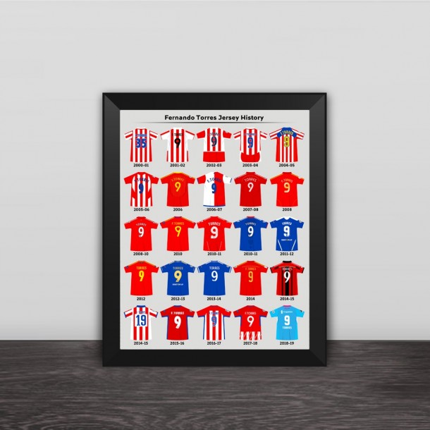 Liverpool Atletico Torres jersey photo frame