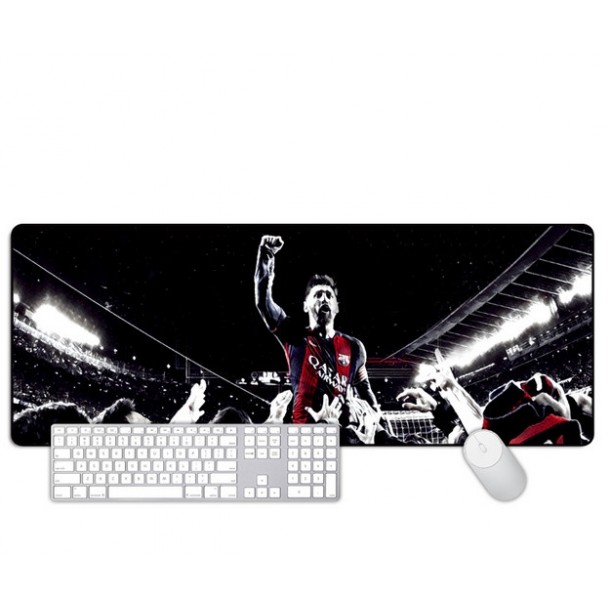 classic Messi  celebration models large mouse pad Office keyboard mat table mat gift