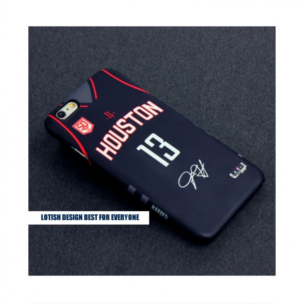 Houston Rockets jersey home and away 3D matte phone case Harden
