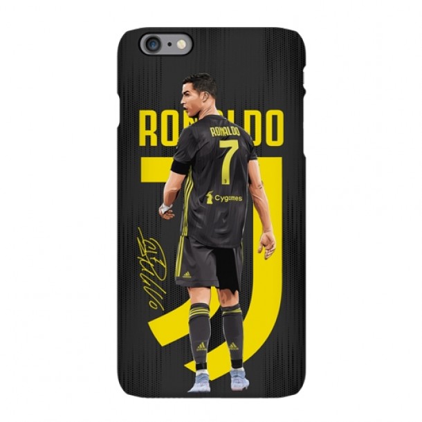 Juventus C Luo back art art illustration mobile phone case Ronaldo