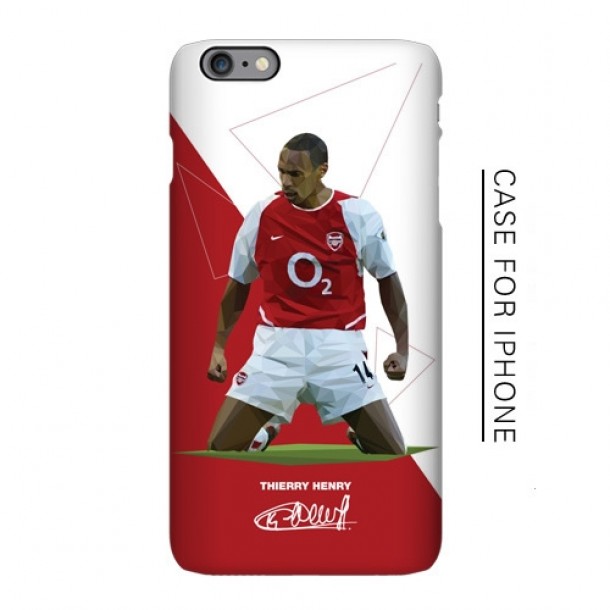 Arsenal player Henry Ozil Sanchez illustration frosted phone case