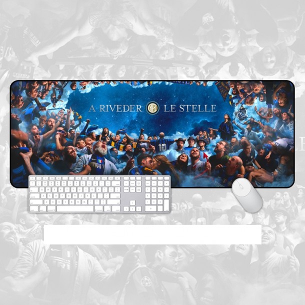 Inter Milan fans starry sky large mouse pad Office keyboard pad bar gift