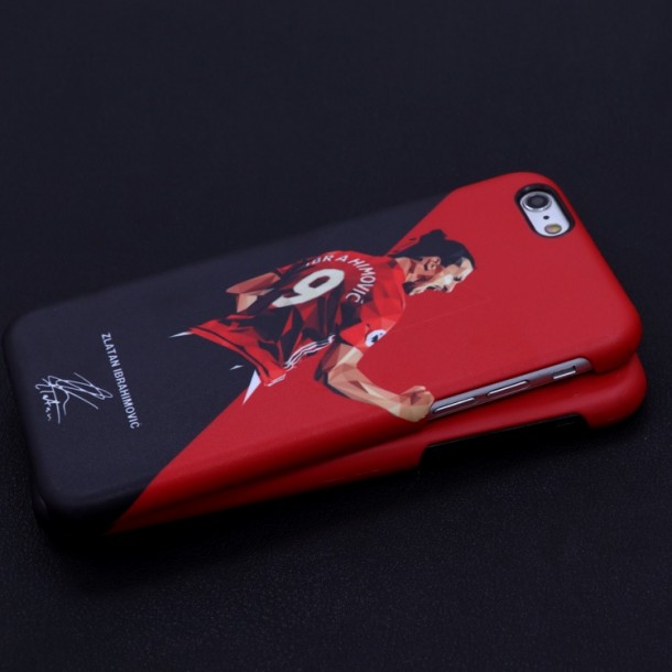 Red Devil Player Illustration Frosted Phone Case