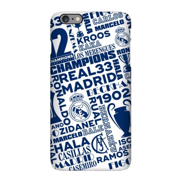 Real Madrid classic theme matte phone case