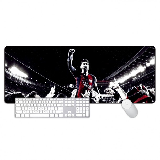 Messi classic celebration models large mouse pad Office keyboard mat table mat gift