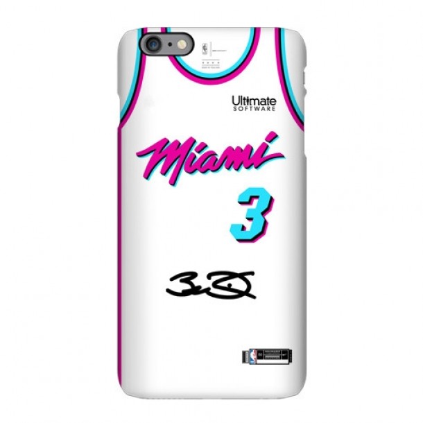 Miami Heat Wade City Retro Scrub Phone Cases