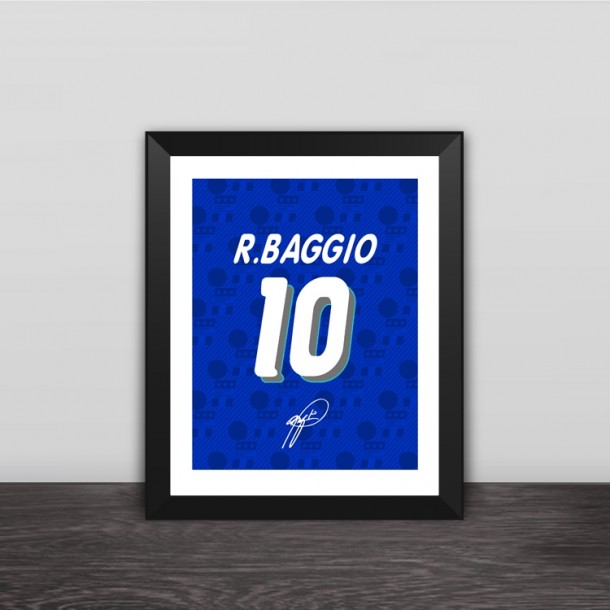 94 World Cup Baggio number commemorative wood decorative photo frame