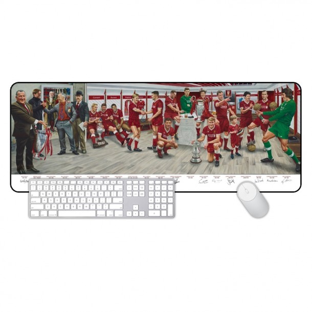 Liverpool famous oil painting art models large mouse pad office keyboard table pad Gerard Klopp gift