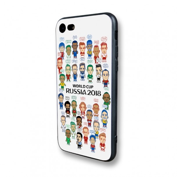 2018 World Cup Germany Argentina Spain Football Star Phone Case