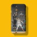 Warriors Curry lore illustrator matte phone case