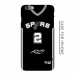 Spurs Leonard jersey models matte phone case